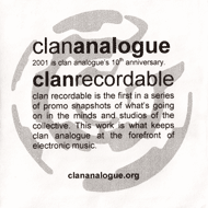 Post Thumbnail of Clan Recordable: Available now for download