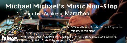 Michael Mildren’s Music Non-Stop: 12 Hour Live Analogue Marathon